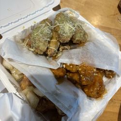 Fire Wings - Garlic Parmesan wings
