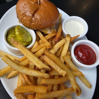 The Victor Tavern - Edmonds - Victory Burger with chicken - Burgers Near Me - Edmonds, Washington The Victor Tavern - Edmonds - Victory Burger with chicken - Burgers Near Me - Edmonds, Washington
