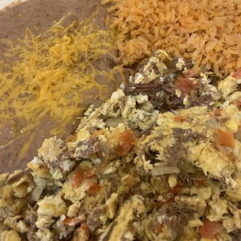 La Tapatia - Machaca plate - so delicious! - Mexican Near Me - Bakersfield, California