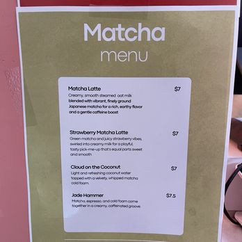Sapha Kafae - Matcha menu - Cafes Near Me - Sacramento, California Sapha Kafae - Matcha menu - Cafes Near Me - Sacramento, California