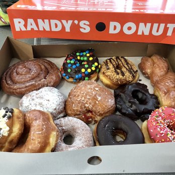 Randy's Donuts - As Homer would say... "arrghhhhaahhhh" Expect long lines for these gourmet donuts. - Donuts Near Me - Costa Mesa, California Randy's Donuts - As Homer would say... "arrghhhhaahhhh" Expect long lines for these gourmet donuts. - Donuts Near Me - Costa Mesa, California