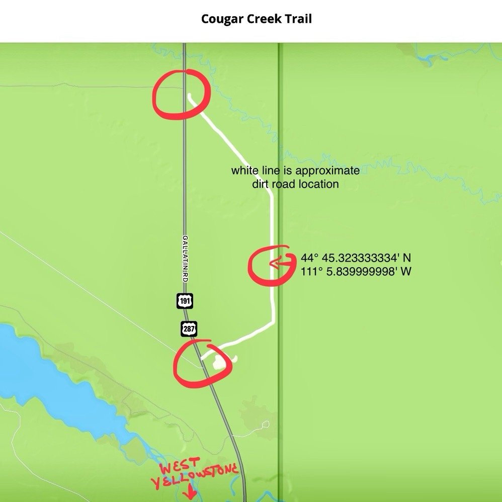 Cougar Creek Trail Logo