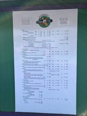 Menu photo 4 Tucker's Whippy Dip Mason, OH
