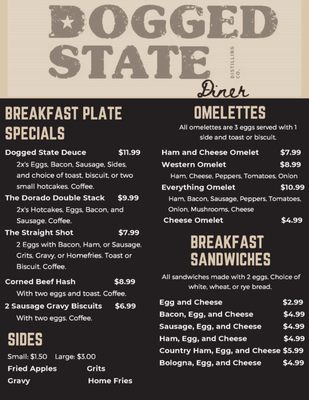 Menu photo 5 Dogged State Amelia Court House, VA