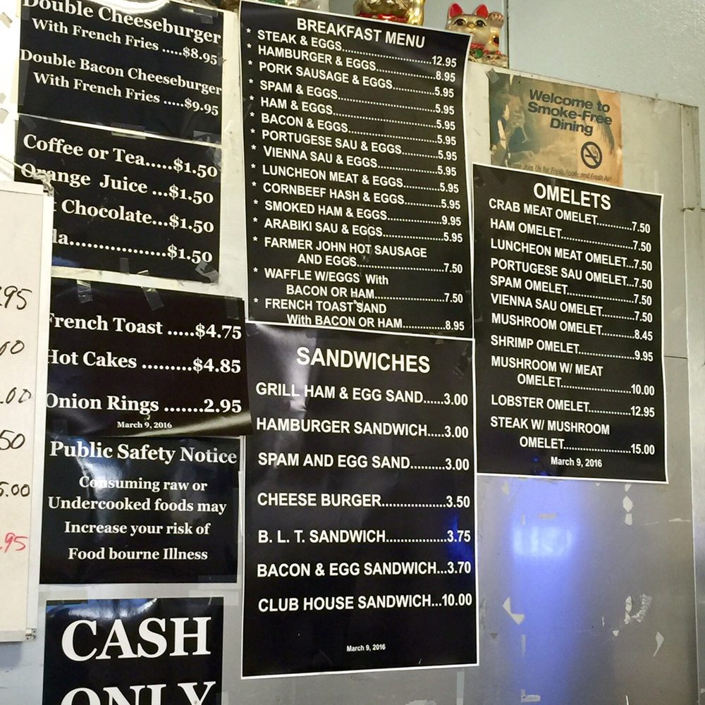 Ray's Café - menu - American Near Me - Honolulu, Hawaii