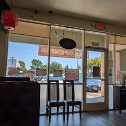 Just sat down to enjoy some Chinese food.