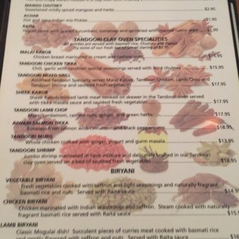 Cinnamon Kitchen - Menus page 4 - Indian Near Me - Asheville, North Carolina Cinnamon Kitchen - Menus page 4 - Indian Near Me - Asheville, North Carolina