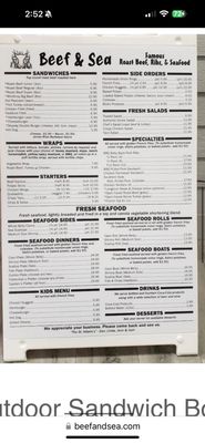 Menu photo 8 Beef & Sea Riverview, FL
