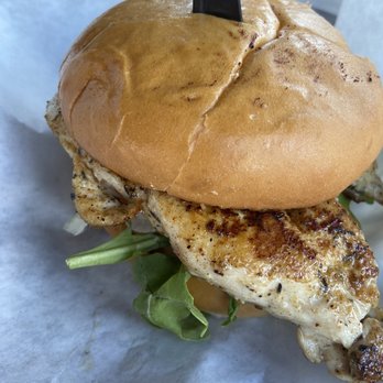 Deemers American Grill - Cajun Chicken sandwich $12 good and juicy - American Near Me - Laguna Niguel, California Deemers American Grill - Cajun Chicken sandwich $12 good and juicy - American Near Me - Laguna Niguel, California
