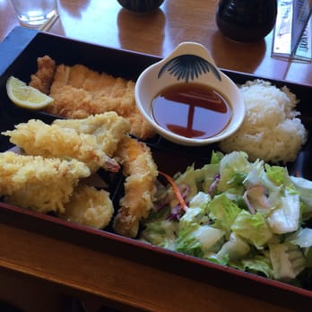Sachi Sushi - Chicken Katsu/Tempura bento box w/o the miso soup - Sushi Bars Near Me - San Ramon, California
