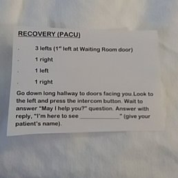 Very specific directions were very helpful.