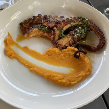 Fishworks - Octopus with sweet potato $16 happy hour - Seafood Near Me - North Vancouver, British Columbia