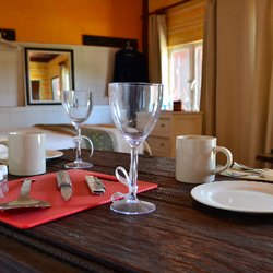 Casa Rana Casita - Dinette for two in room