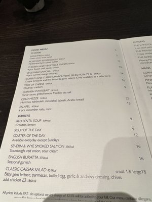 Menu photo 7 The Montagu London, XGL Menu photo 7 The Montagu London, XGL