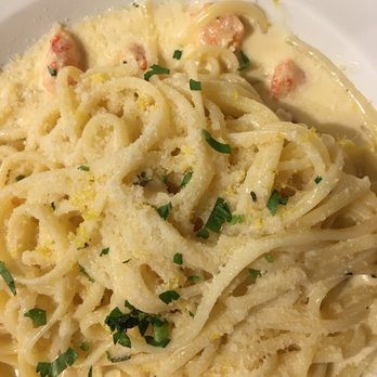Antonios - Lobster Fettuccine with hint of lemon - Pizza Near Me - Elkhart, Indiana Antonios - Lobster Fettuccine with hint of lemon - Pizza Near Me - Elkhart, Indiana