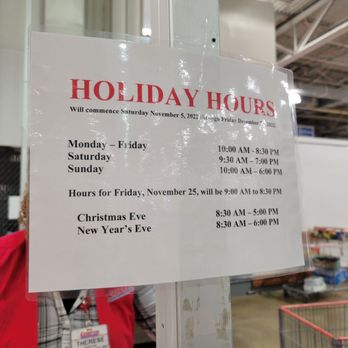 Costco Wholesale - 2022 holiday hours - Wholesale Stores Near Me - Gaithersburg, Maryland Costco Wholesale - 2022 holiday hours - Wholesale Stores Near Me - Gaithersburg, Maryland