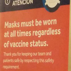 Banner Imaging East Mesa - Bring a mask