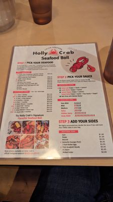 Menu photo 2 Holly Crab Boston, MA