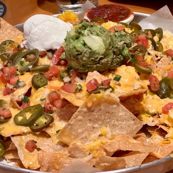 BJ's Restaurant & Brewhouse - Loaded Nachos - New American Near Me - Tuttle, Ohio BJ's Restaurant & Brewhouse - Loaded Nachos - New American Near Me - Tuttle, Ohio