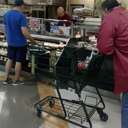 Harris Teeter - Talk about rolling your sleeves up! Have you ever seen a store manager making a sandwich, or slicing turkey, at the deli? Epic!