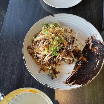 Indo - Chili garlic noodles to share - so tasty. - Pan Asian Near Me - St. Louis, Missouri