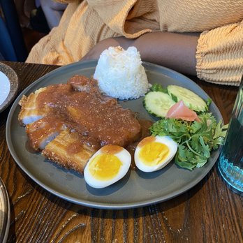 Bangkok Degree - Crispy Pork Rice - Thai Near Me - Brooklyn, New York Bangkok Degree - Crispy Pork Rice - Thai Near Me - Brooklyn, New York
