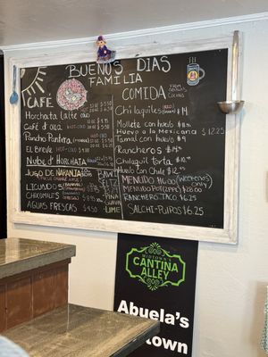 Menu photo 1 Abuelas Midtown Sacramento, CA Menu photo 1 Abuelas Midtown Sacramento, CA