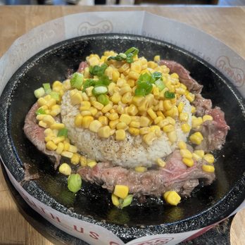 Pepper Lunch - Extra corn on Classic Beef Pepper Rice - Japanese Near Me - Alhambra, California Pepper Lunch - Extra corn on Classic Beef Pepper Rice - Japanese Near Me - Alhambra, California