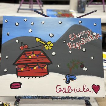 Purple Easel - Cherry Registration loves Purple Easel! Recommend from business owner to another 10/10 :) - Paint & Sip Near Me - Ontario, California Purple Easel - Cherry Registration loves Purple Easel! Recommend from business owner to another 10/10 :) - Paint & Sip Near Me - Ontario, California