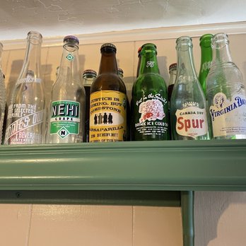 Cluffs CarHop Cafe - I love these old, glass soda bottles! - American Near Me - Fillmore, Utah Cluffs CarHop Cafe - I love these old, glass soda bottles! - American Near Me - Fillmore, Utah