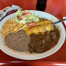 Green Chicken Enchiladas