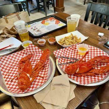 Lobster Cooker - 2 lobsters $50, includes fries. - Seafood Near Me - Freeport, Maine