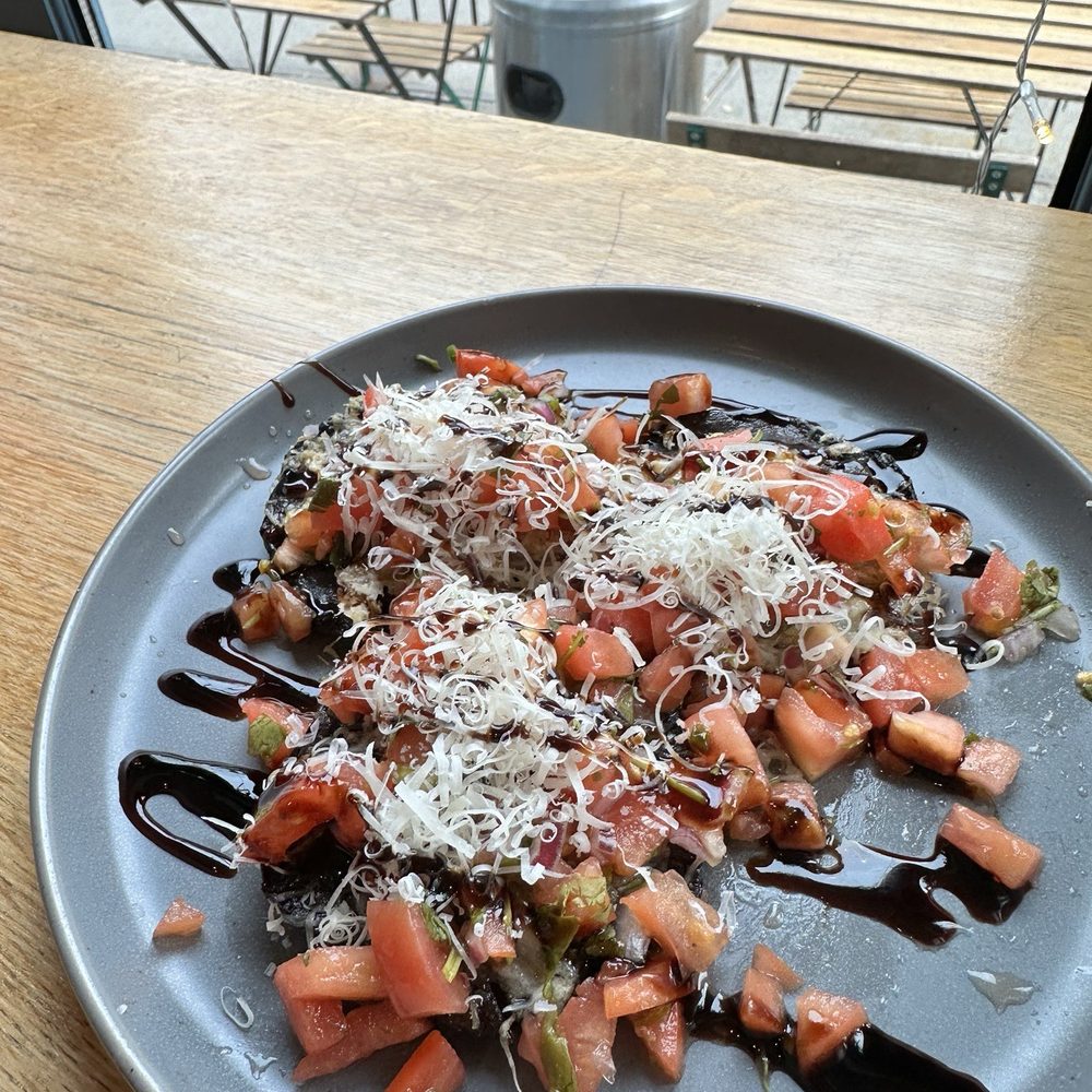 Tosti Cafe & Kitchen - Portobello Bruschetta - Coffee & Tea Near Me - Hoboken, New Jersey Tosti Cafe & Kitchen - Portobello Bruschetta - Coffee & Tea Near Me - Hoboken, New Jersey