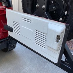 Bedrug Bed Liners - 2004 Jeep Wrangler TJ Tailgate before BedRug