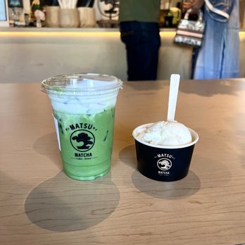 Matsu Matcha - Matcha w/ Cheese Cream & Hokkaido Milk Gelato (ig: @cravingswithcat) - Coffee & Tea Near Me - Los Angeles, California Matsu Matcha - Matcha w/ Cheese Cream & Hokkaido Milk Gelato (ig: @cravingswithcat) - Coffee & Tea Near Me - Los Angeles, California
