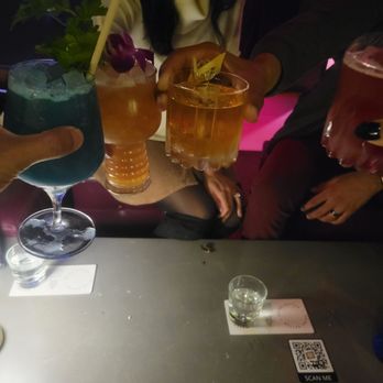 Little Rituals - Left to Right: The Avant Garden, Amari Stoudemire, Ponzi Scheme (get this for a special gift!), and the Smooth Operator - Cocktail Bars Near Me - Phoenix, Arizona Little Rituals - Left to Right: The Avant Garden, Amari Stoudemire, Ponzi Scheme (get this for a special gift!), and the Smooth Operator - Cocktail Bars Near Me - Phoenix, Arizona