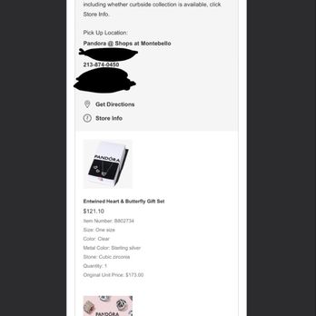 Pandora - Email confirmation - Jewelry Near Me - Montebello, California Pandora - Email confirmation - Jewelry Near Me - Montebello, California