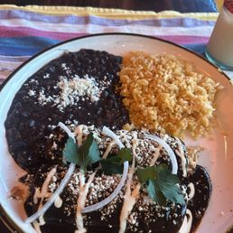 Mole Enchiladas Oaxaquenas