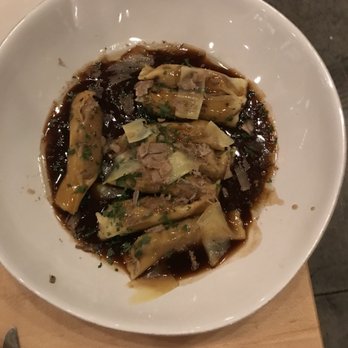 Birch - Agnolotti with Jus and White Truffle - New American Near Me - Milwaukee, Wisconsin Birch - Agnolotti with Jus and White Truffle - New American Near Me - Milwaukee, Wisconsin