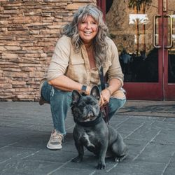 Kat The Dog Trainer - Kat and Obi at Indian Wells Country Club. It was at the Club's on-going Yappy Hour.