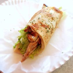 Savarona Pizzeria - Grilled chicken salad wrap really good
