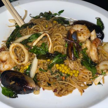 Kin Sen Thai - Pad Spaghetti Seafood - Thai Near Me - Millcreek, Utah Kin Sen Thai - Pad Spaghetti Seafood - Thai Near Me - Millcreek, Utah