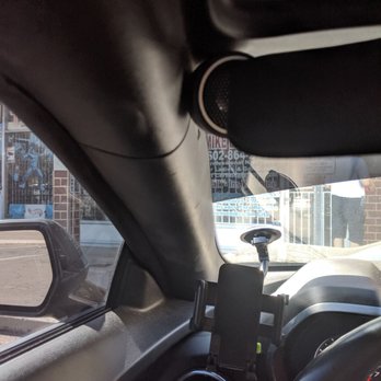 Savage Sounds - Tweeters in the corner, that hasn't been put in right because now I can't use my visors. - Car Stereo Installation Near Me - Phoenix, Arizona