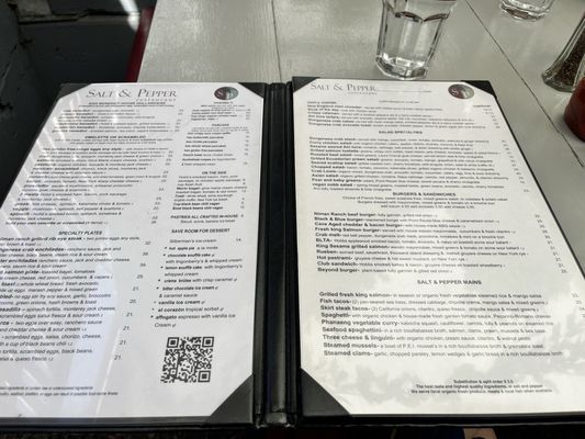 Menu photo 5 Salt & Pepper Tiburon, CA