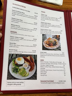 Menu photo 4 Maxine's Cafe Los Angeles, CA Menu photo 4 Maxine's Cafe Los Angeles, CA