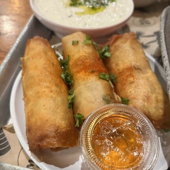 Mazra - Halloumi Cheese Rolls - Middle Eastern Near Me - San Bruno, California Mazra - Halloumi Cheese Rolls - Middle Eastern Near Me - San Bruno, California