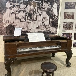 Heritage Station Museum - Grand piano