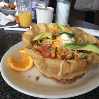 The Best Breakfast Cafe - Taco salad! - American Near Me - Oxnard, California