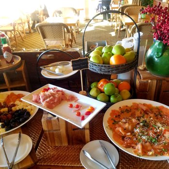 La Playa Hotel - Their breakfast is incredible. Just a peek at some of it here. I love their smoked salmon! - Hotels Near Me - Carmel, California