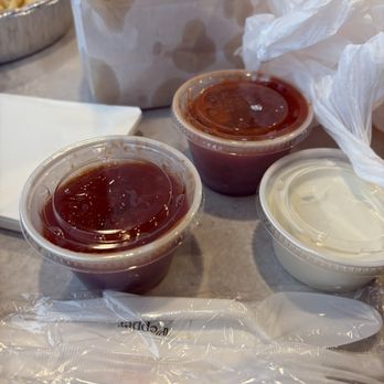 El Amigo Feliz - Salsa, ketchup and sour cream - Mexican Near Me - Hazen, Arkansas